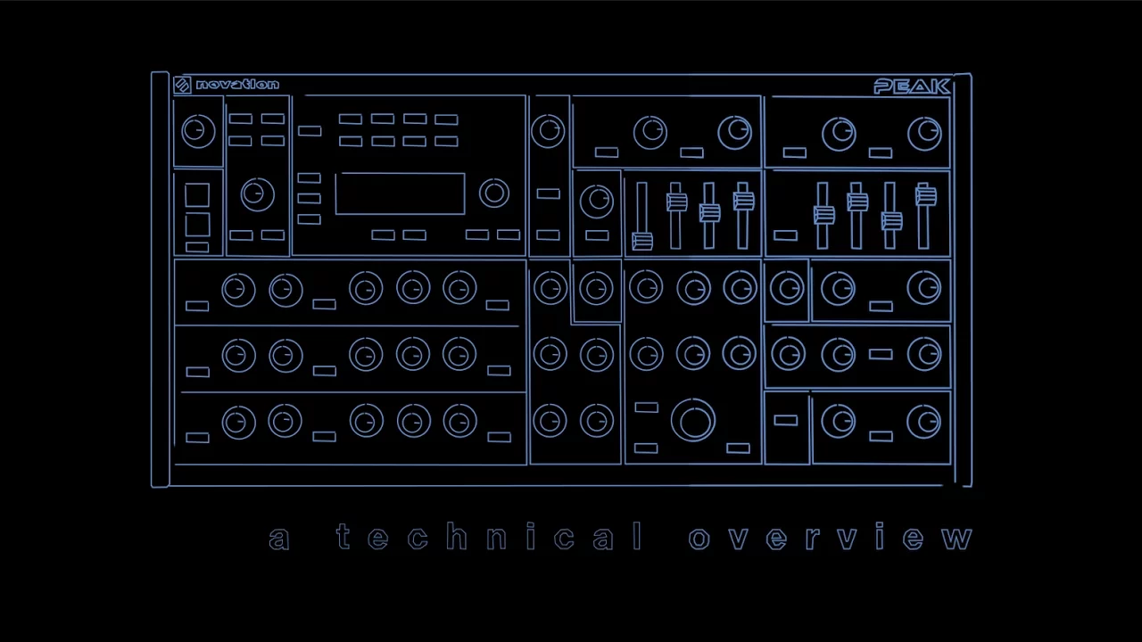 Product video thumbnail for Novation Peak Polyphonic Synthesizer