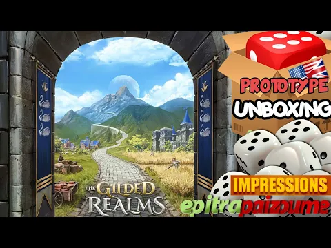 The Gilded Realms - Prototype Unboxing & Impressions (EN) by Epitrapaizoume