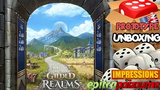The Gilded Realms - Prototype Unboxing & Impressions (EN) by Epitrapaizoume