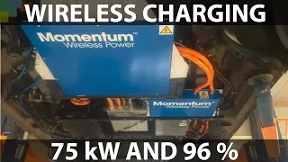 Fortum's 75 kW wireless charging project for taxis