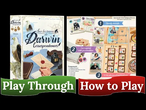 In the Footsteps of Darwin Correspondence (Expansion): How to Play & Play Through