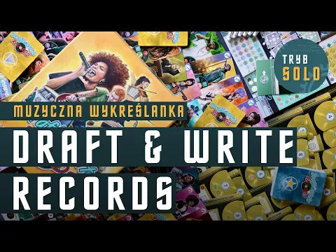 Draft & Write Records | pierwsze wrażenia i prezentacja gry