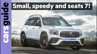 Mercedes-AMG GLB 35 2021 review - We drive the sporty new small SUV from the Benz speed division!