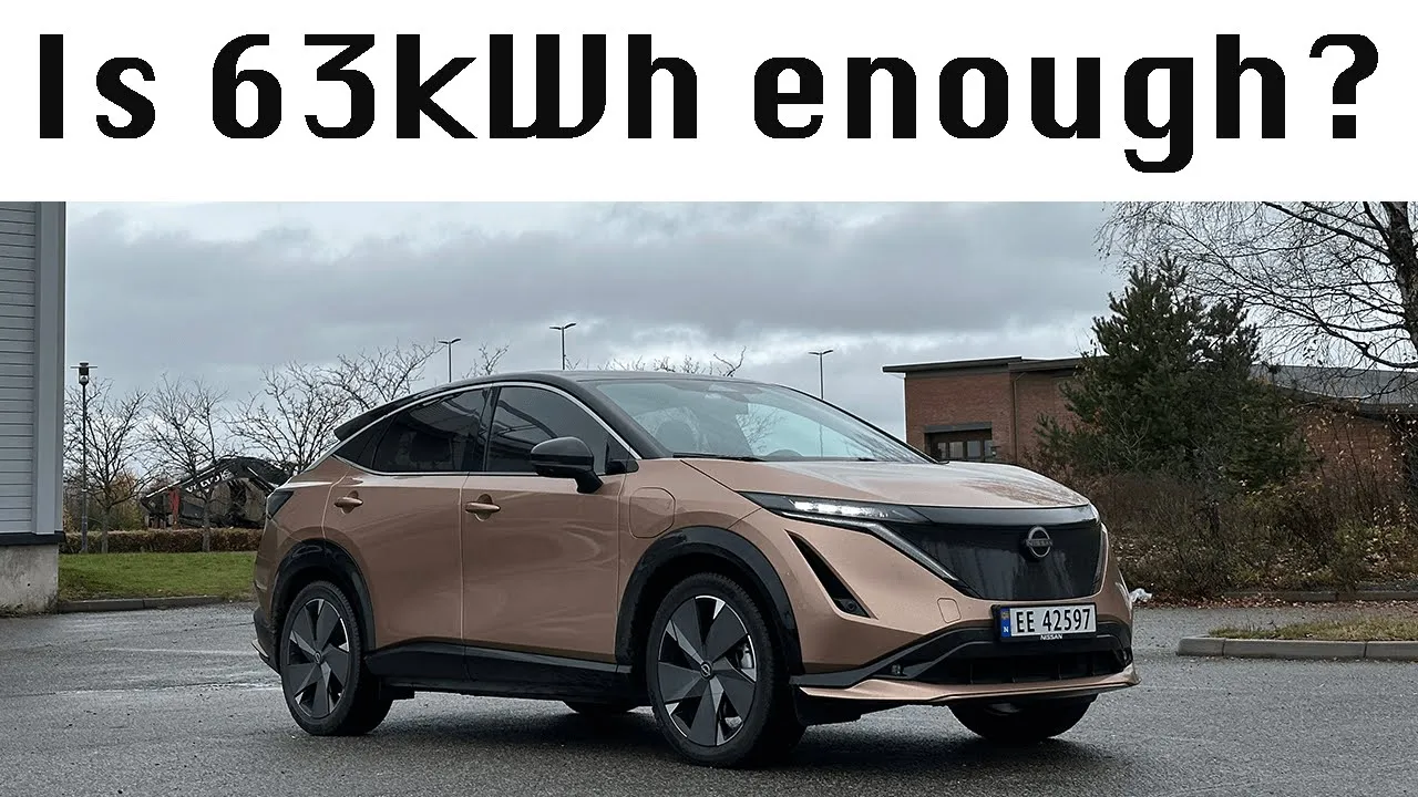 Nissan Ariya 63kWh | Motorway Range Test