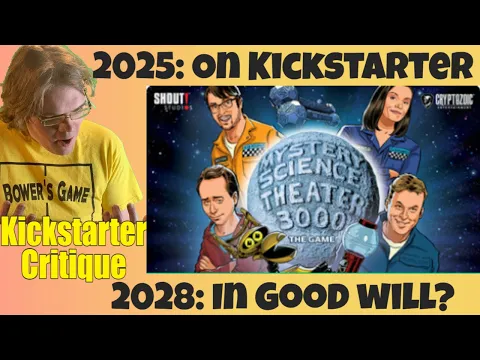 Mystery Science Theater 3000: The Game - Cash Grab or More? - Kickstarter Critique Review