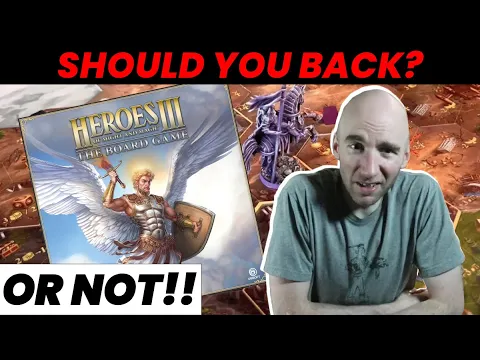 Should You Back? Heroes of Might & Magic III The Board Game