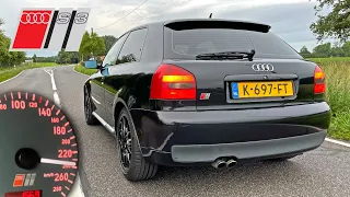 AUDI S3 8L | 0-100 100-200 SOUND TOP SPEED & POV