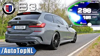 BMW Alpina B3 Touring G21 | 0-298 ACCELERATION SOUND & POV by AutoTopNL