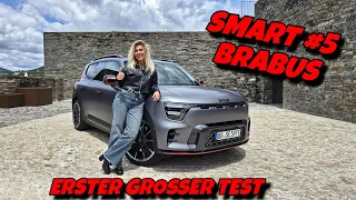 Brutal elektrisch! Smart #5 Brabus im ersten HÄRTETEST! Ladekurve Software Reichweite #ev #brabus