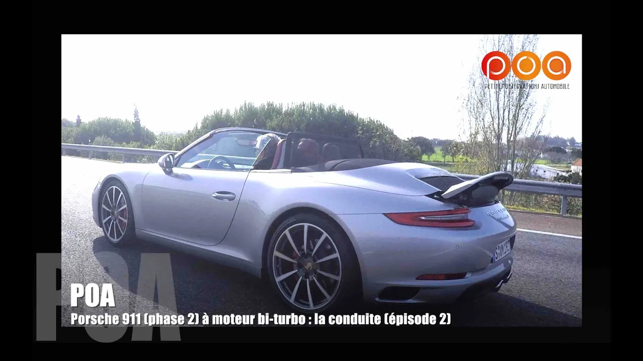 Porsche 911 Carrera S (991 phase 2): la conduite - Essai 2/3