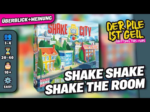SHAKE THAT CITY - Board Game Circus - Brettspiel - Der Pile ist geil