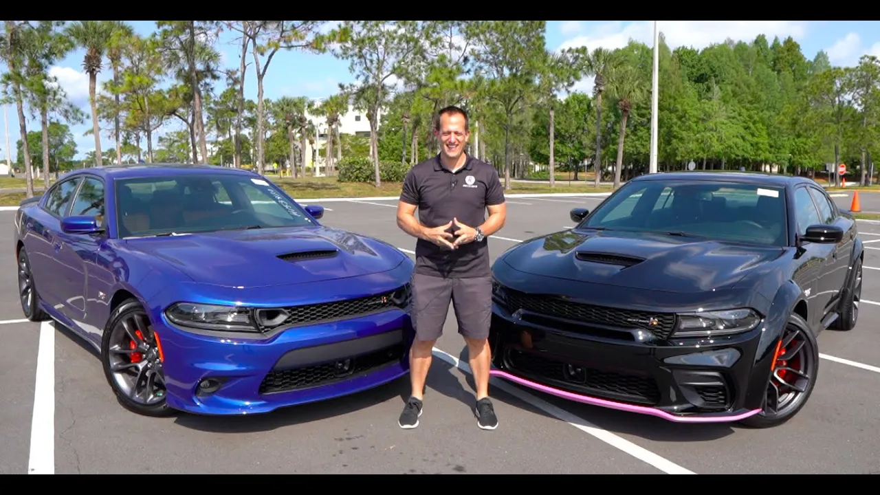 How is a 2020 Dodge Charger Scat Pack DIFFERENT from the Scat Pack Widebody?