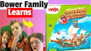 Bower Family Learns Capt'n Pepe: Treasure Ahoy! *Game 8 Spoilers*
