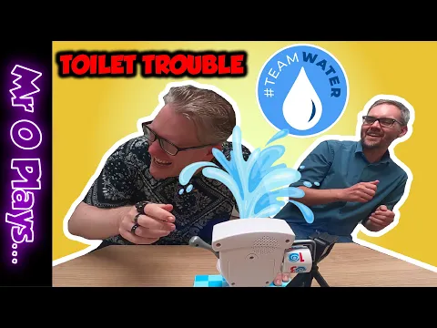 Playing TOILET TROUBLE for #teamwater | Reading, Playing, Singing and Silliness