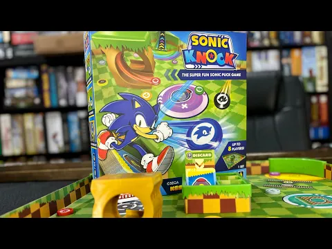 Sonic Knock Board Game Unboxing & Gameplay