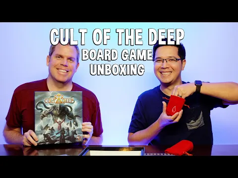 Unboxing Cult of the Deep - Hidden Identity Board Game