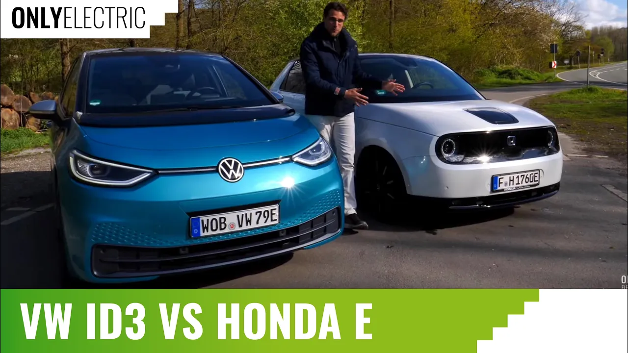 Compact or small EV? VW ID3 vs Honda e - comparison