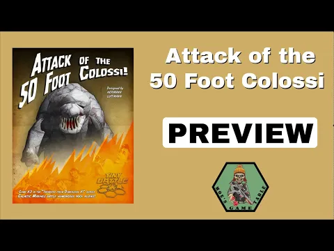 Attack of the 50 Foot Colossi from Tiny Battle Publishing Preview