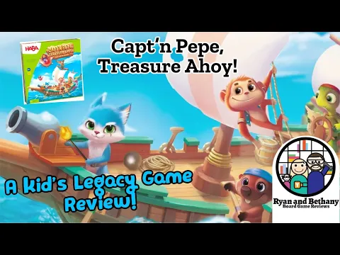 Capt'n Pepe, Treasure Ahoy! (A Kid's Legacy Game Review!)