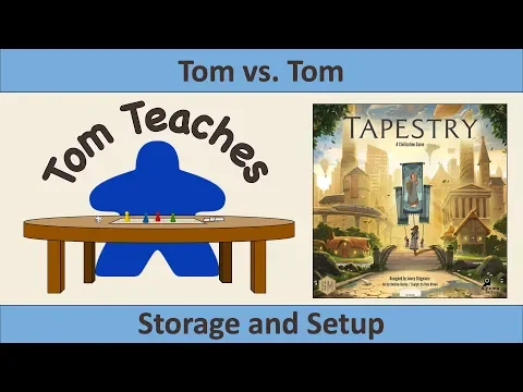 Tom Teaches Tapestery (Storage and Setup)