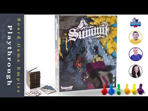 Summit The Board Game Playthrough - Inside Up Games