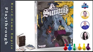 Summit The Board Game Playthrough - Inside Up Games