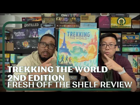 Trekking the World 2nd Edition Board Game Review: Fresh off the Shelf