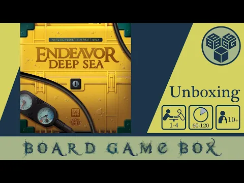 بهترین بردگیم ماجراجویی؟! Endeavor: Deep Sea - Unboxing & First Look