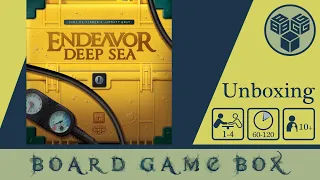 بهترین بردگیم ماجراجویی؟! Endeavor: Deep Sea - Unboxing & First Look