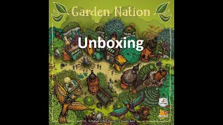 Garden Nation - Unboxing - El club del dado