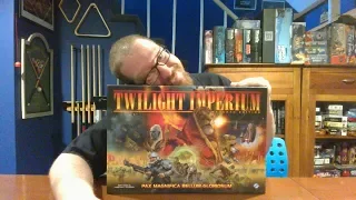 The Board Game Kaptain's review and tutorial for Twilight Imperium: Fourth Edition