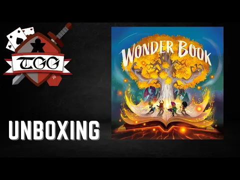 Wonder Book Board Game Unboxing