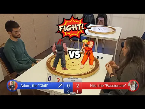 FlickFight between Adam (brother) and Niki (sister)