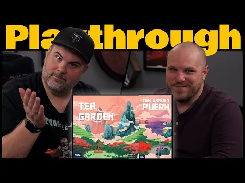 Tea Garden w/ Puerh Expansion Play Through | The Game Haus