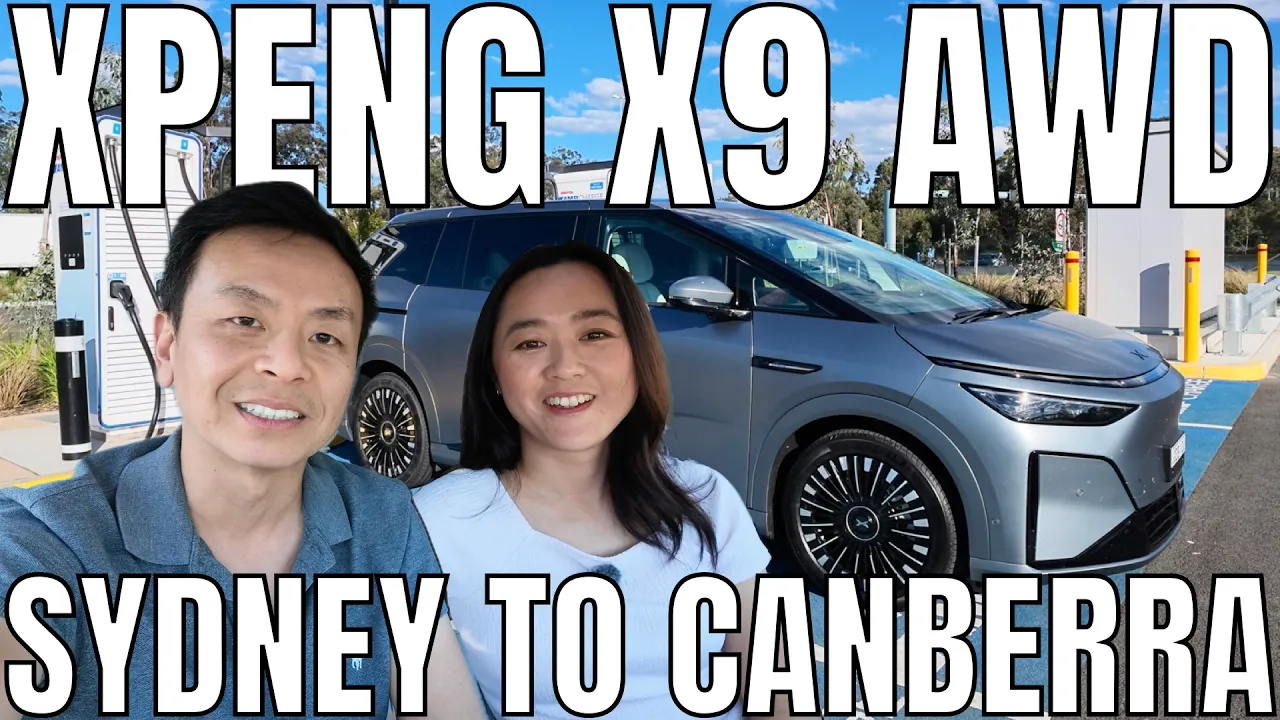 Xpeng X9 AWD Sydney to Canberra in 2027: Drive Impression & Charging
