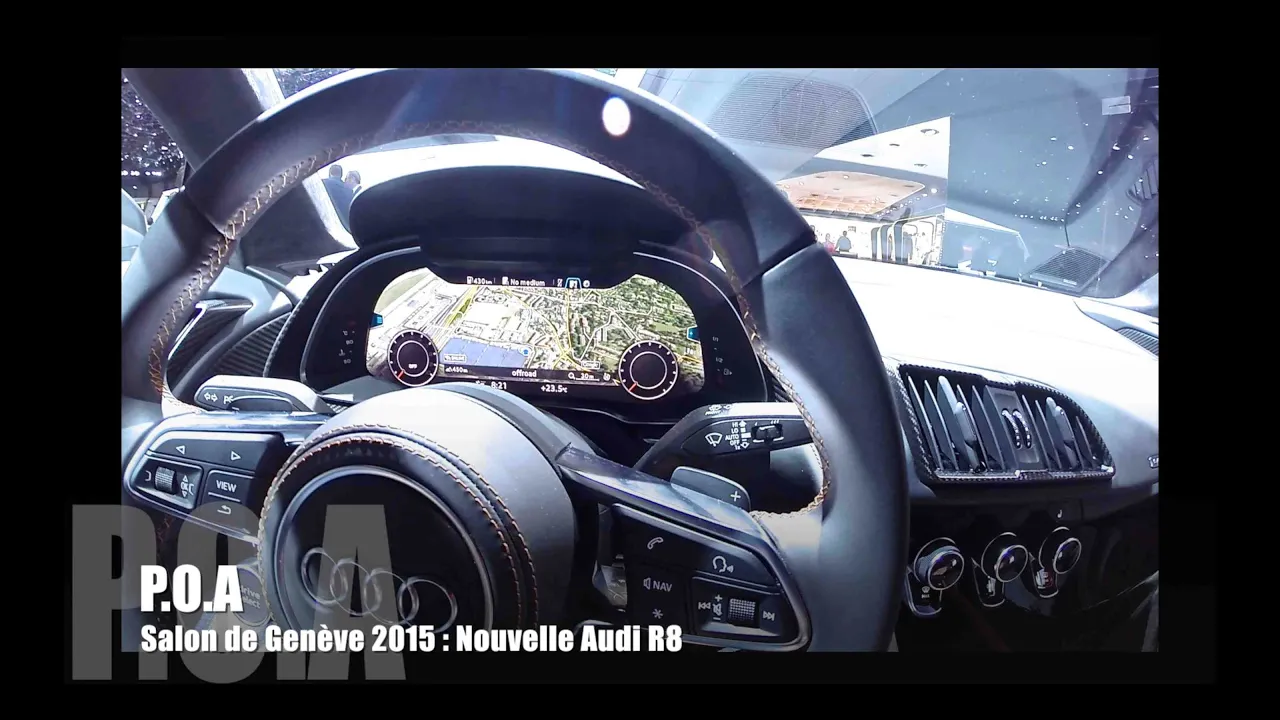 Nouvelle Audi R8 - Salon de Genève 2015