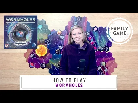 WORMHOLES | How to Play | Playthrough | Table Top Board Game | Family Board Game | Solo Board Game