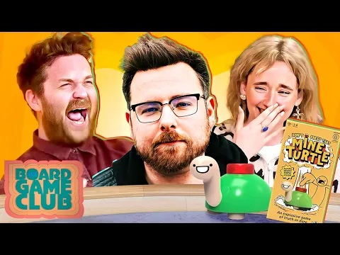 Let's Play DON'T PRESS THAT MINE TURTLE (feat. TomSka) | Board Game Club #AD