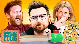 Let's Play DON'T PRESS THAT MINE TURTLE (feat. TomSka) | Board Game Club #AD