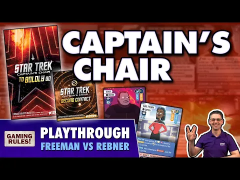 Star Trek: Captains Chair - Freeman vs Rebner