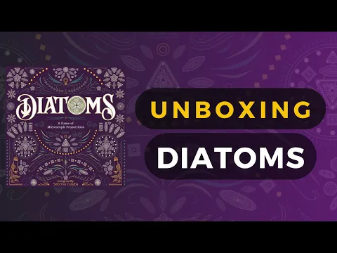 Diatoms Board Game Unboxing | DaniCha