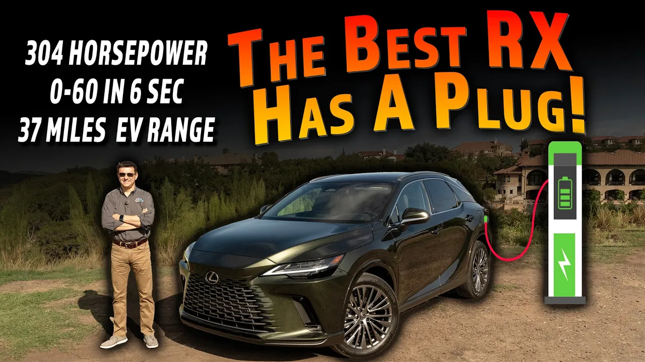 Forget The Turbo, The 2024 Lexus RX 450h+ Is The One To Get