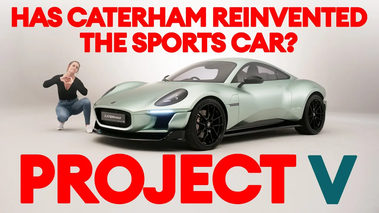 FIRST LOOK: Caterham Project V: is this the future of the sports car? | Electrifying