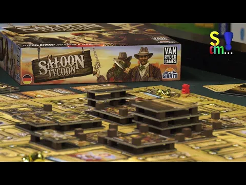 Spiel doch mal SALOON TYCOON! - Brettspiel Rezension Meinung Test #337