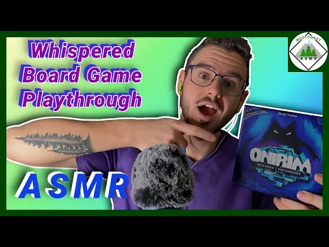 An ASMR Board Game Playthrough Onirim Part 2. Whispered and Card Shuffling | Westcoast ASMR
