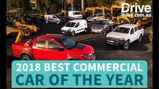 2018 Drive Commercial Car of the Year Overall winner: Ford Transit Custom
