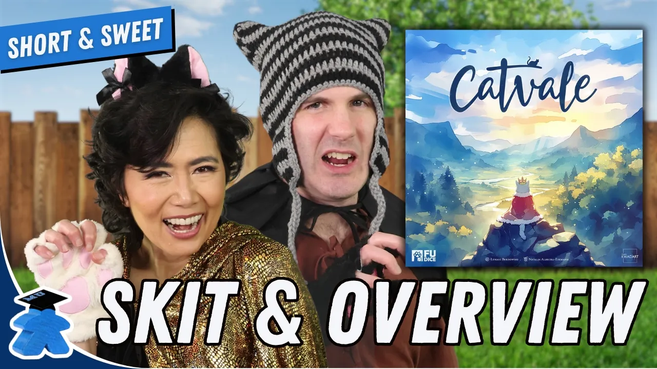 Catvale. A cute euro game. When peeing on things gain you prestige