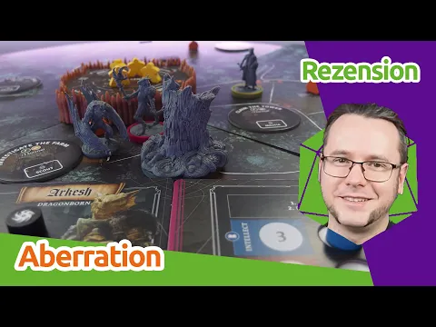 Aberration - Mechanismen-Feuerwerk. Tower-Defense-Bagbuilding-Workerplacement-Brettspiel | staygeeky
