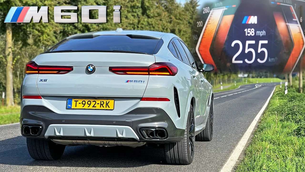 2024 BMW X6 M60i 4.4 V8 | 0-255KM/H Acceleration & SOUND