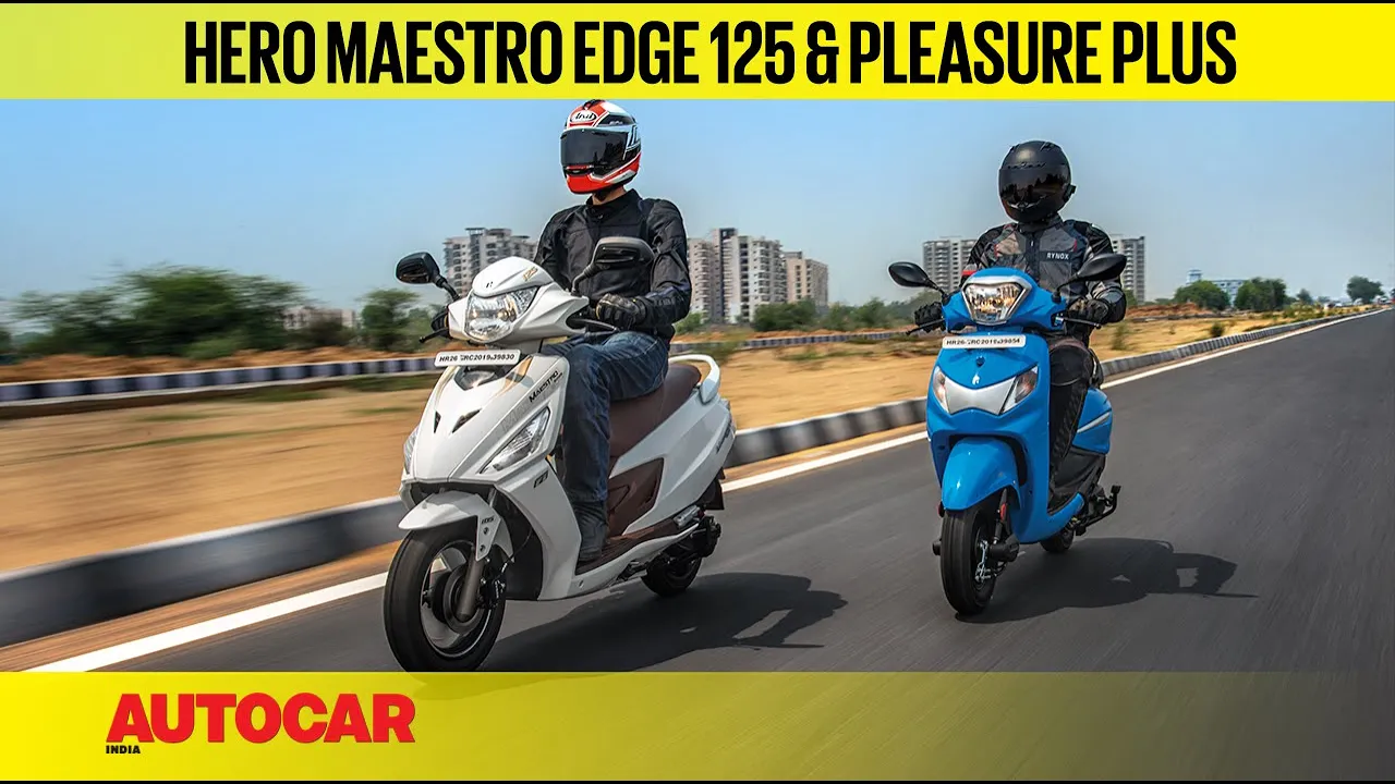 Hero Maestro Edge 125 & Pleasure Plus | First Ride Review | Autocar India